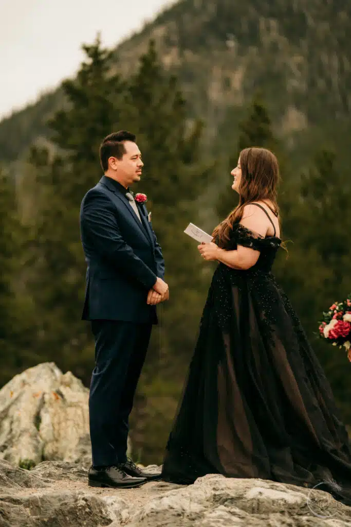 A Romantic Elopement at Officer's Gulch